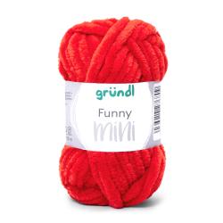 GRÜNDL Garn Funny Mini 15g feuerrot