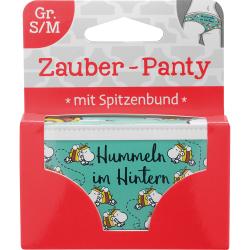 Zauber-Panty Hummeln im Hintern mit Spitzenbund