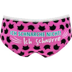 Zauber-Panty Ich schnarche nicht! Ich schnurre mit Spitzenbund