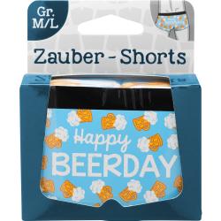 Zauber-Shorts Happy Beerday Größe M/L