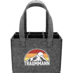 Flaschentasche Traummann 17 x 23 x 15 cm bunt