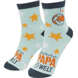 Zaubersocken Allerbester Papa der Welt 41-46 1 Paar bunt