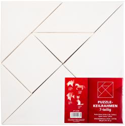  HONSELL Puzzle-Keilrahmen Tangram 7-teilig weiß