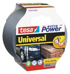 TESA Reparaturband Extra Power 10 m x 50 mm silber