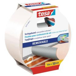 Verlegeband in einer Rolle. Farbe beige, für rückstandsfreies Entfernen.