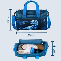 Kindersporttasche Jurassic World 35 x 23 x 16 cm blau