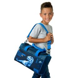 Kindersporttasche Jurassic World 35 x 23 x 16 cm blau