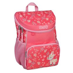 SCOOLI Kinderrucksack Mini-Me Daisy Deer 8 l rosa