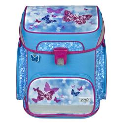 SCOOLI Schultaschen-Set Easy Fit: Butterfly 5-teilig bunt