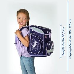 SCOOLI Schultaschen-Set Easy Fit: Einhorn 5-teilig bunt