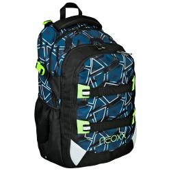 NEOXX Active Schulrucksack Flash yourself schwarz/blau