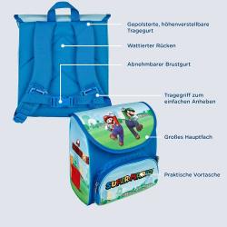 SCOOLI Vorschultasche Super Mario 6,5 l bunt