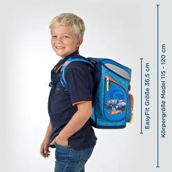 SCOOLI Schultaschen-Set Easy Fit: Hot Wheels 5-teilig bunt