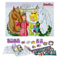 Adventkalender Bibi und Tina bunt