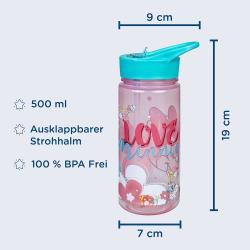 Trinkflasche Disney Minnie Maus 500 ml rosa