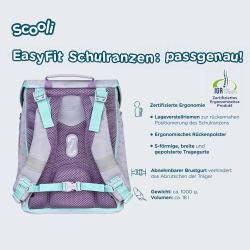 SCOOLI Schultaschen-Set Easy Fit: Frozen 5-teilig bunt