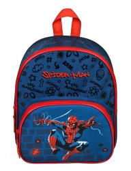 Kinderrucksack Spiderman blau/rot