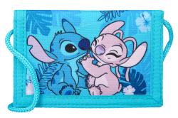 Tasche mit buntem Design von zwei cartoonhaften Figuren. Eine Figur ist blau und die andere rosa.