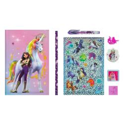 Notizbuch-Set Unicorn Academy bunt
