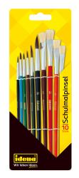 IDENA Schulpinsel-Set 10 Teile