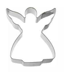 ZENKER Ausstecher Engel 6,5 x 6 cm silber
