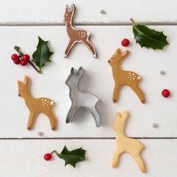 ZENKER Ausstecher Rehkitz 6,9 x 4,6 x 2,6 cm silber