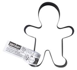 ZENKER Ausstecher Lebkuchenmann 8 x 6,2 x 2,6 cm silber