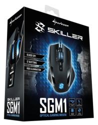 Sharkoon Gaming Maus - Skiller SGM1, mit Makrotasten, schwarz 