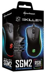 Sharkoon Gaming Maus - Skiller SGM2, mit RGB-Beleuchtung, schwarz 