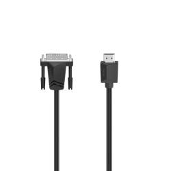 HAMA Video-Kabel DVI-Stecker auf HDMI-Stecker Ultra-HD 4K 1,5 m