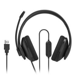 HAMA PC-Office-Headset HS-USB300 schwarz