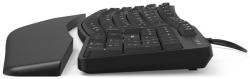 HAMA Ergonomische Tastatur EKC-400 mit Handballenauflage schwarz
