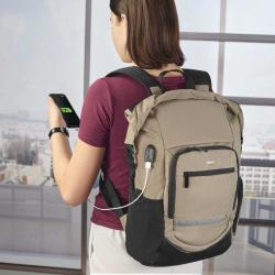 Rucksack Terra mit Laptopfach 21 l natur