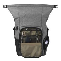 Rucksack Terra mit Laptopfach 21 l grau