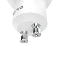 HAMA Smarte WLAN-LED-Lampe GU10 Matter 4,9 W RGBW Sprach-/App-Steuerung weiß