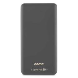 HAMA Power Pack Supreme 20HD 20000 mAh grau