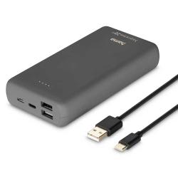 HAMA Power Pack Supreme 20HD 20000 mAh grau