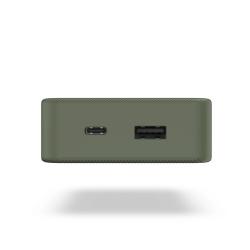 Powerbank Power Pack Colour 20 LED-Anzeige Fast Charge 20 000 mAh grün