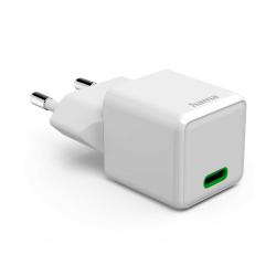 HAMA Mini-Ladgerät USB-C PD/QC 20 W weiß