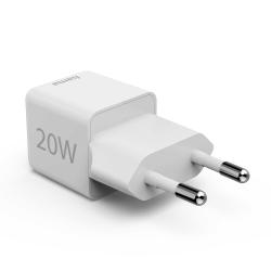 HAMA Mini-Ladgerät USB-C PD/QC 20 W weiß