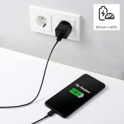 HAMA Schnellladegerät USB-C 25 W Power Delivery 3.0 schwarz