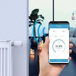 HAMA Smarte WLAN-Heizungssteuerung 2x Heizkörperthermostat + Zentrale