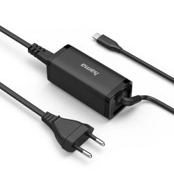HAMA Universal USB-C Notebook Netzteil PD schwarz