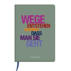 Notizbuch A5 Hardcover Wege