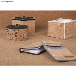 Verpackung für Korkstoff. Farbe: braun. Material: 100% Kork. Dicke: 0,5 mm. Größe: 30-45 cm. Ideal für Bastelprojekte.