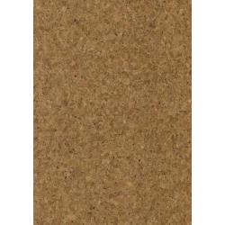 Verpackung mit Korkstoff. Material ist 100 Prozent Kork, 0,8 mm dick.