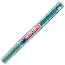 grüner Edding Marker mit feiner Spitze. Geeignet für verschiedene Oberflächen wie Glas und Plastik.