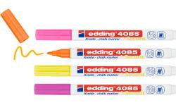 EDDING Kreidemarker-Set 4085 neon 1-2 mm 4 Stück mehrere Farben