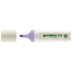 EDDING Leuchtmarker 24 EcoLine Keilspitze 2-5 mm pastell violett