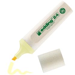 EDDING Leuchtmarker 24 EcoLine Keilspitze 2-5 mm pastell gelb